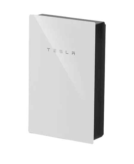 Official product image of the Tesla Powerwall 2, sourced from www.solarelectricsupply.com.